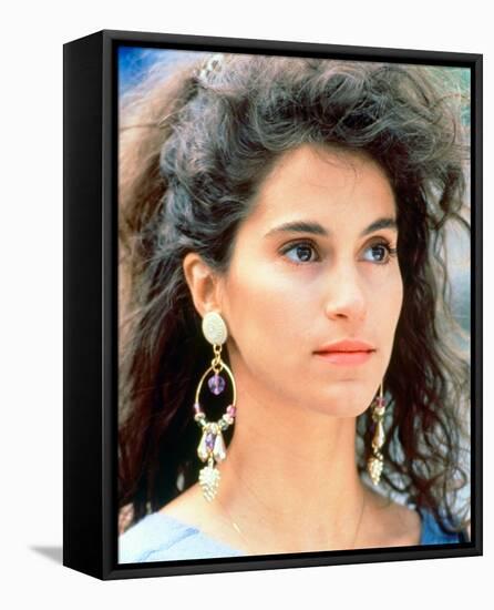 Jami Gertz-null-Framed Stretched Canvas