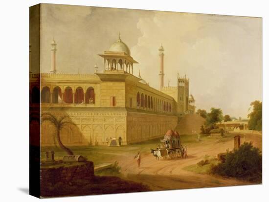 Jami Masjid, Delhi, 1811-Thomas Daniell-Stretched Canvas