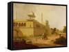 Jami Masjid, Delhi, 1811-Thomas Daniell-Framed Stretched Canvas