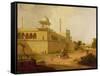 Jami Masjid, Delhi, 1811-Thomas Daniell-Framed Stretched Canvas