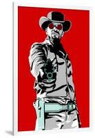 Jamie Foxx - Django-Emily Gray-Framed Giclee Print