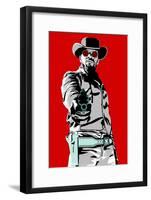 Jamie Foxx - Django-Emily Gray-Framed Giclee Print