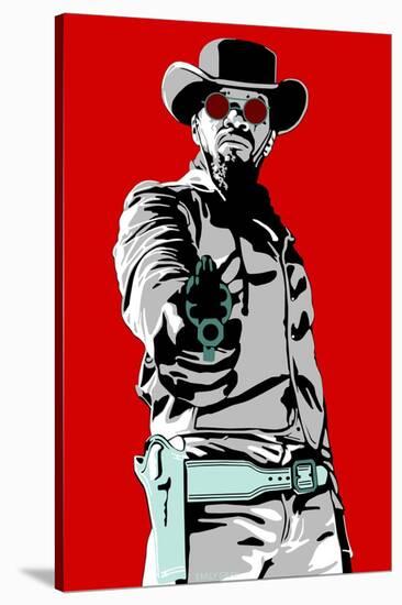 Jamie Foxx - Django-Emily Gray-Stretched Canvas