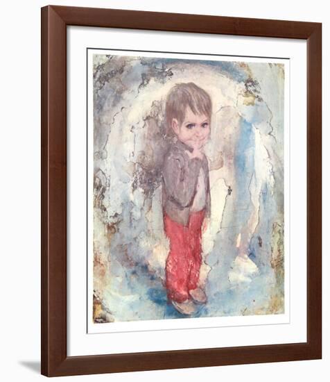 Jamie Peaches-David K^ Stone-Framed Collectable Print