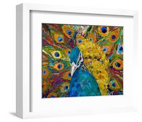 Jamis Peacock-null-Framed Art Print