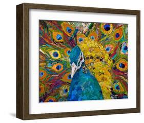 Jamis Peacock-null-Framed Art Print