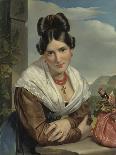 Portrait of a Lady-Jan Adam Kruseman-Framed Giclee Print