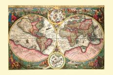 Orbis Terrarum Typus-Jan Baptist Vrients-Art Print