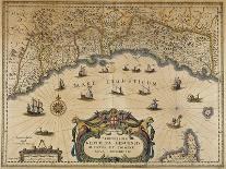 Republic of Genoa, Map, 1647-Jan Baptist Vrients-Framed Giclee Print