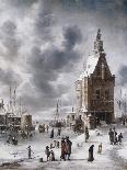 The Great Fire in the Old Town Hall, Amsterdam 1652-Jan Beerstraten-Giclee Print