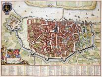 Lovanium, Map of Louvain-Jan Blaeu-Giclee Print