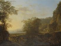 Italian Landscape with a Draughtsman, c.1650-52-Jan Both-Giclee Print