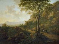 Italian Landscape with a Draughtsman, c.1650-52-Jan Both-Giclee Print