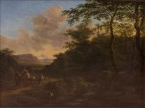 Italian Landscape with a Draughtsman, c.1650-52-Jan Both-Giclee Print
