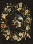 Madonna and Child in a Garland of Flowers, C.1625-Jan Brueghel and Hendrik van Balen-Stretched Canvas