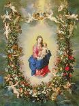 The Virgin and Child Encircled by a Garland of Flowers Held Aloft by Cherubs, C.1624-Jan Brueghel and Hendrik van Balen-Laminated Giclee Print