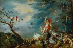 Air-one of four paintings showing the four elements, ordered in 1607 by Cardinal Federico Borromeo.-Jan Brueghel the Elder-Giclee Print