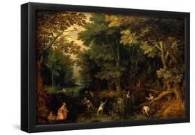 Jan Brueghel the Elder (Latona) Art Poster Print-null-Framed Poster