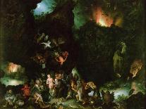 Folk Dance Before the Archdukes-Jan Brueghel the Elder-Laminated Giclee Print
