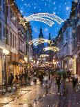 Christmas market on the marketplace in Heidelberg, Baden-Württemberg, Germany-Jan Christopher Becke-Photographic Print