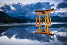 Chureito Pagoda with Mount Fuji during autumn season, Fujiyoshida, Yamanashi prefecture, Japan-Jan Christopher Becke-Photographic Print