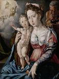 Holy Family-Jan Cornelisz Vermeyen-Art Print