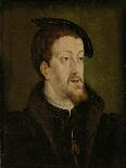 Portrait of Charles V, Holy Roman Emperor, Manner of Jan Cornelisz Vermeyen.-Jan Cornelisz Vermeyen-Art Print