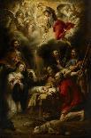The Adoration of the Shepherds, 1657-Jan Cossiers-Framed Stretched Canvas