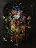 Festoon of Fruit and Flowers - Still Life-Jan Davidsz de Heem-Art Print