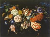 Garland of Flowers and Fruits, First Half of 17th Century-Jan Davidsz. de Heem-Giclee Print