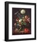 Jan Davidsz de Heem, Vase of Flowers-Dutch Florals-Framed Art Print