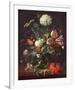 Jan Davidsz de Heem, Vase of Flowers-Dutch Florals-Framed Art Print