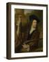 Jan De Hooghe. Anna De Hooghes Cousin, Dressed for Shooting-Ludolf Bakhuysen-Framed Art Print