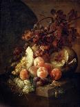 Still Life with Peaches, Late 17th or Early 18th Century-Jan Frans van Son-Stretched Canvas