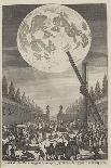 Etching of Lunar Disk-Jan Goeree-Stretched Canvas