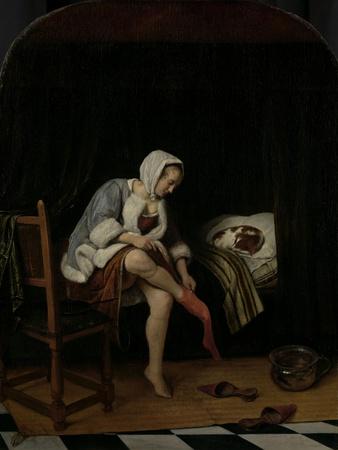 Woman at Her Toilet