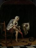 Woman at Her Toilet-Jan Havicksz Steen-Art Print