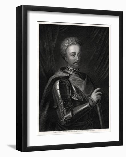 Jan III Sobieski, King of the Polish-Lithuanian Commonwealth, 19th Century-J Thomson-Framed Giclee Print