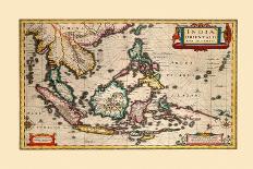 Antique Map, Britannia, Ca. 1646-Jan Jansson-Mounted Art Print