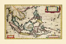 Antique Map, Britannia, Ca. 1646-Jan Jansson-Laminated Art Print