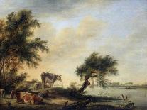 Landscape with a Herd, 18th Century-Jan Jansson-Giclee Print