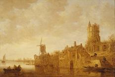 View of Haarlem and the Haarlemmer Meer, 1646-Jan Josephsz van Goyen-Stretched Canvas