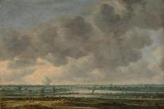 View of Haarlem and the Haarlemmer Meer, 1646-Jan Josephsz van Goyen-Stretched Canvas