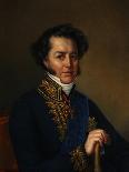 Portrait of the Writer Pyotr Ivanovich Sokolov (1766-183), 1830-Jan Ksawery Kaniewski-Framed Giclee Print
