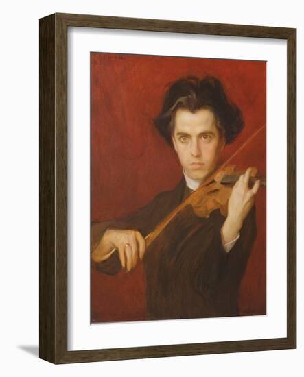 Jan Kubelik (1880-1940), 1903-Philip Alexius De Laszlo-Framed Giclee Print