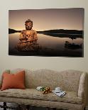 Surfer Walking along Tide-Jan Lakey-Framed Photographic Print