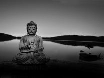 Golden Buddha Lakeside-Jan Lakey-Photographic Print