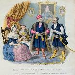 Old Costumes of the Polish Nobility-Jan Lewicki-Framed Stretched Canvas