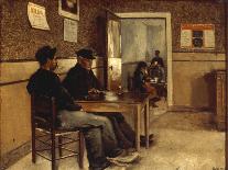 A Cafe Scene, 1890-Jan Lodewijk Moerman-Stretched Canvas