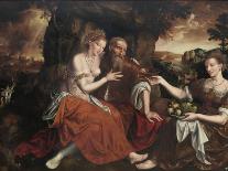 David and Bathsheba, 1562-Jan Massys-Framed Giclee Print